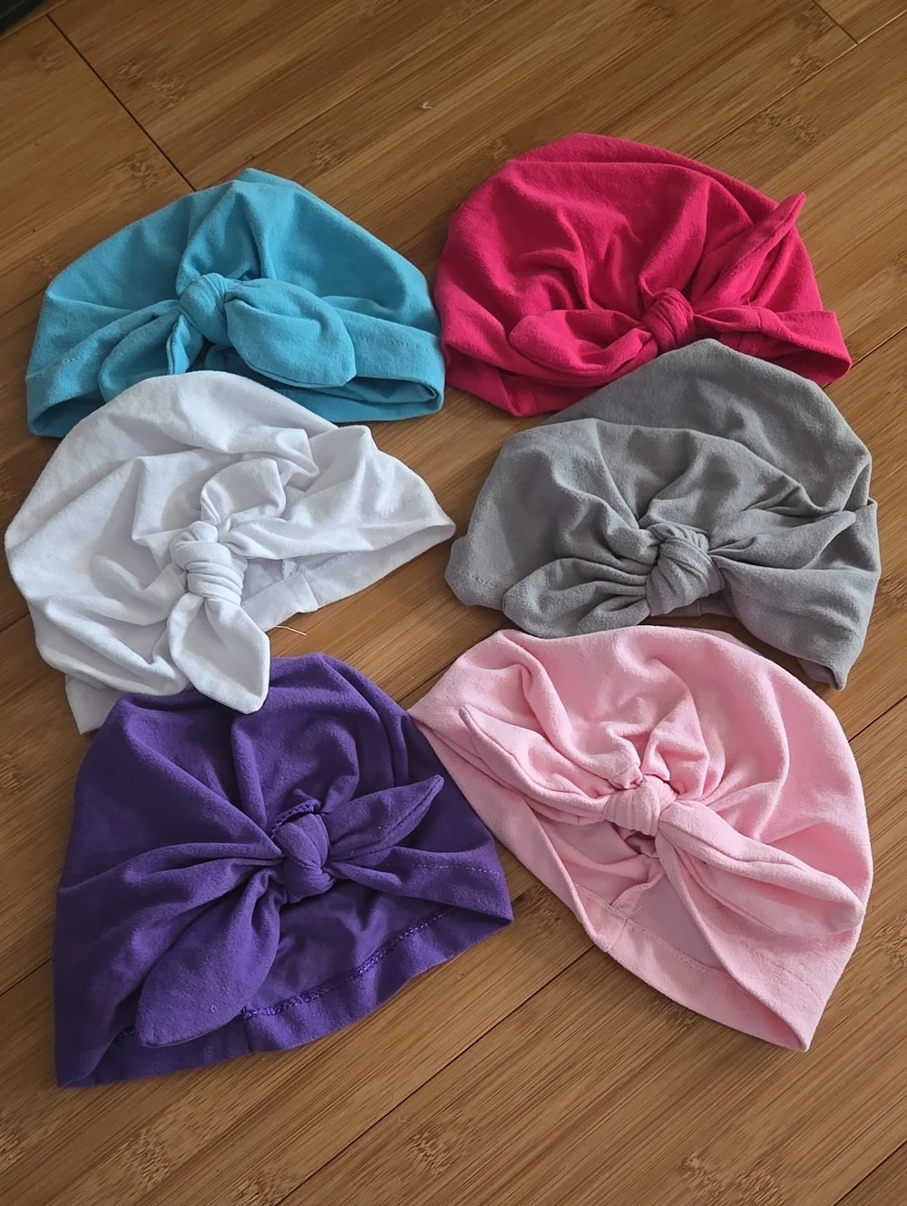 Toddler Knot Turban Hat - Multi Color Pack